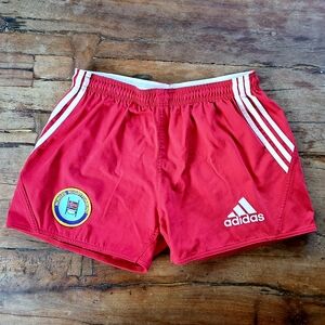 Adidas Mens Rugby Shorts. Norwegian Rugby Union. Size L.